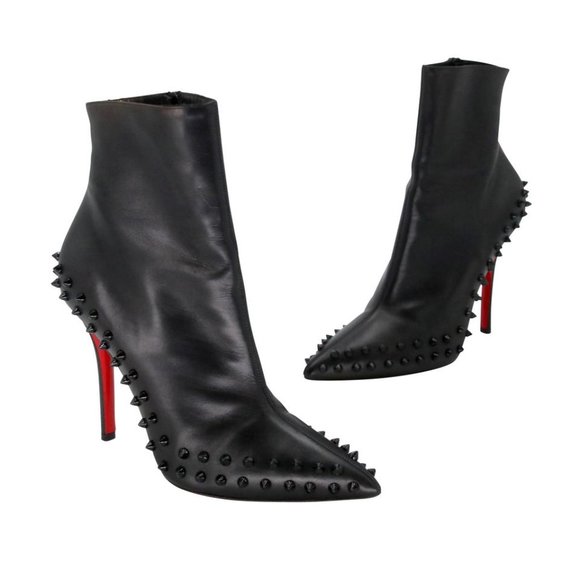 Christian Louboutin Shoes - Christian Louboutin Willetta 38 Shiny Calf Platforms CL-1005P-0005